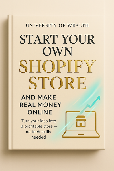Start a Shopify Store – Beginner-Friendly E-Book for Making Real Money Online