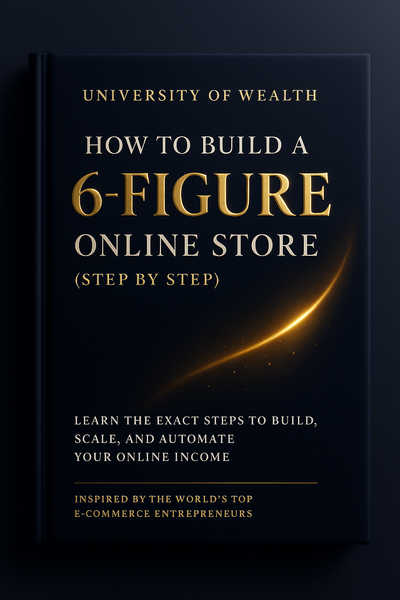 How To Build A Six Figure Online Store (Step By Step) - E-Book
